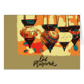 Turkish lantern painted cards (Front Horizontal)