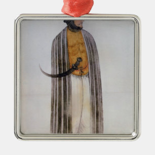 Turkish Man Metal Ornament