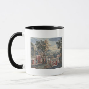 Turkish marriage procession, 1712-13 mug
