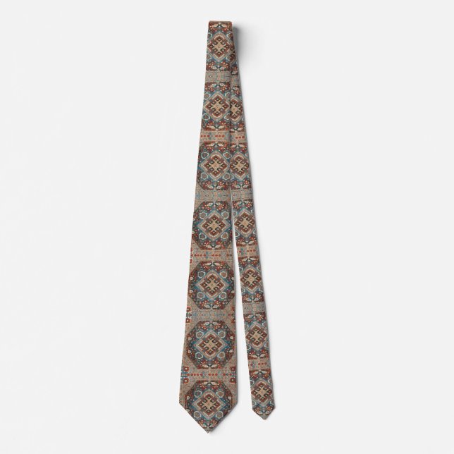 Turkish Modern Beautiful Old Pattern Collection Neck Tie (Front)