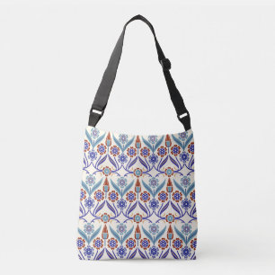 Turkish Mosaic: Colorful Seamless Pattern Crossbody Bag