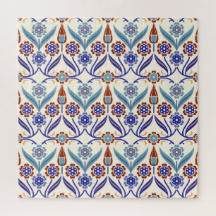 Turkish Mosaic: Colorful Seamless Pattern Jigsaw Puzzle
