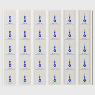 Turkish Nazar Evil Eye Protection  Wrapping Paper