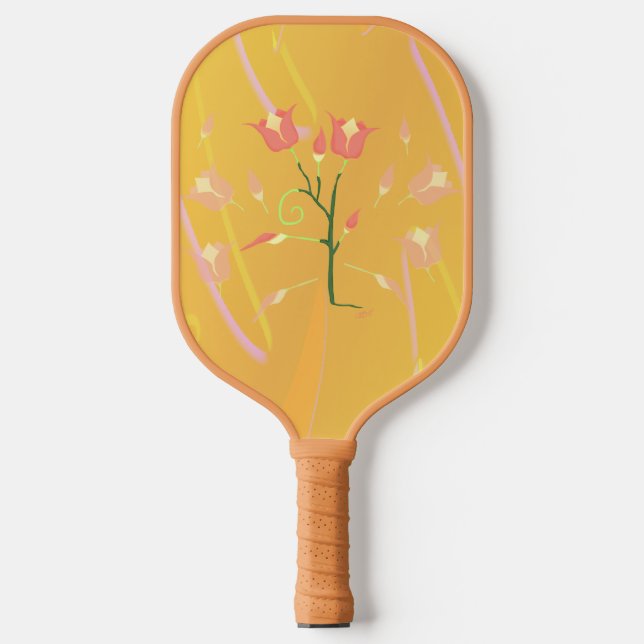 Turkish Poppy Pickleball Paddle (Front)