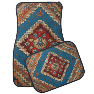 Turkish Popular Beautiful Old Pattern Collection Car Floor Mat