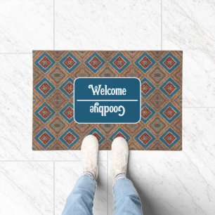 Turkish Popular Beautiful Old Pattern Collection Doormat