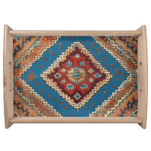 Turkish Popular Beautiful Old Pattern Collection Serving Tray