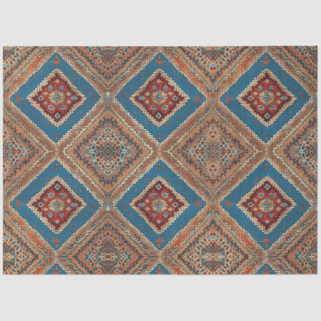 Turkish Popular Beautiful Old Pattern Collection Tissue Paper (Front)