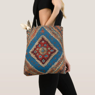 Turkish Popular Beautiful Old Pattern Collection Tote Bag
