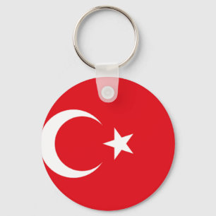 Turkish pride keychain