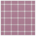 Turkish Rose Windowpane Plaid Fabric