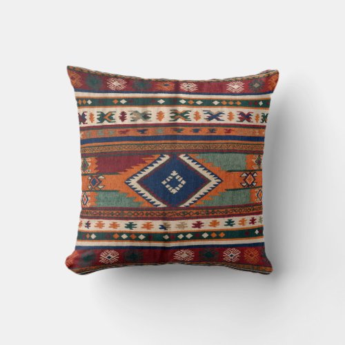 Turkish Rug Kilim Pillows Perfect for Every Home Throw Pillow