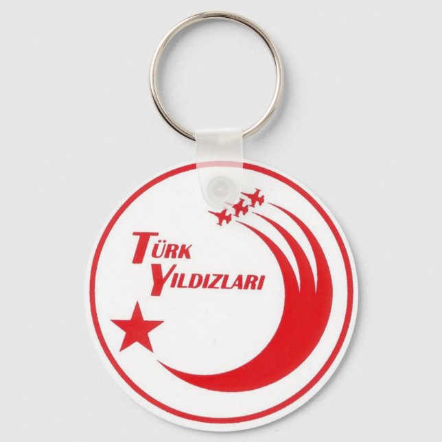 Turkish Stars Keychain (Front)