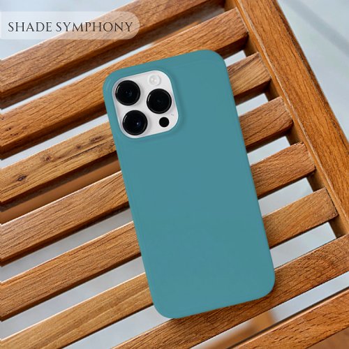 Turkish Teal One of Best Solid Blue Shades For Case_Mate iPhone 14 Pro Max Case
