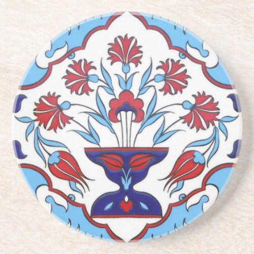 Turkish tile coaster
