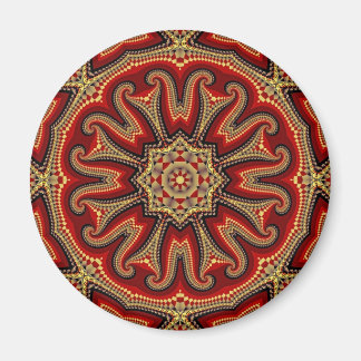 Turkish Tile Mandala Magnet