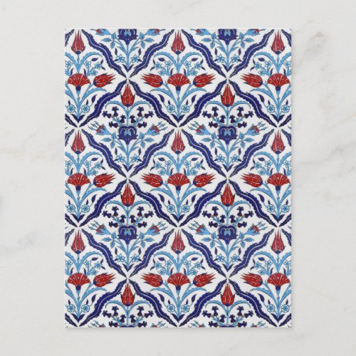 Turkish tile Postcard