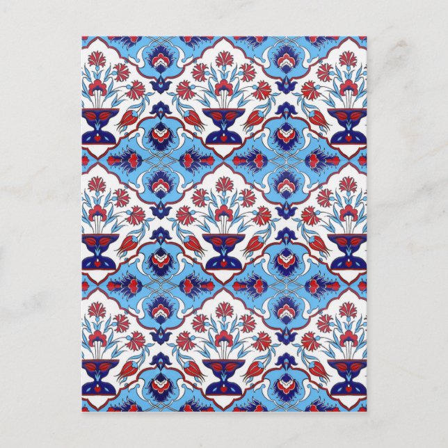 Turkish tile Postcard (Front)