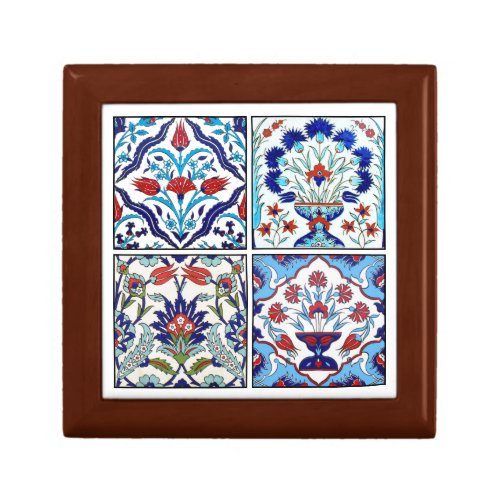 Turkish tiles collection keepsake box