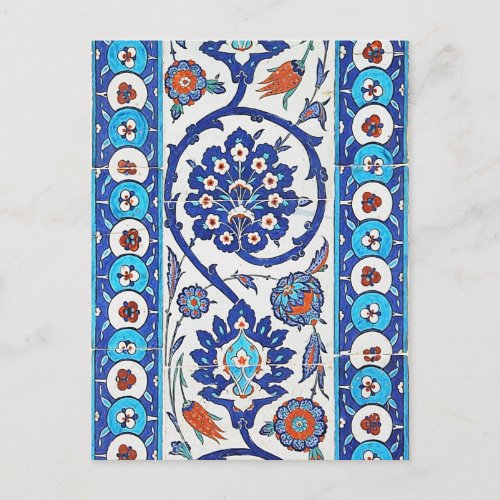 turkish tiles Postcard