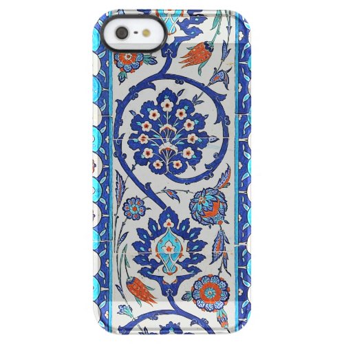 turkish tiles clear iPhone SE55s case