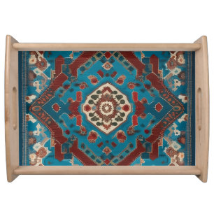 Turkish Trendy Beautiful Old Pattern Collection Serving Tray