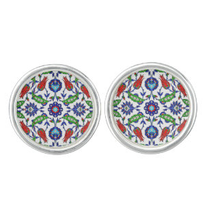 turkish tulips Cufflinks