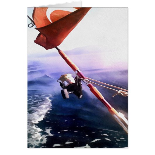 Turkish Vacation Fishing Trip  Cards (Front)