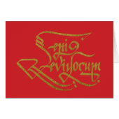 Turkish Valentine Card (Front Horizontal)