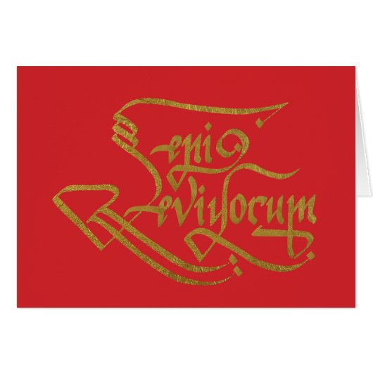Turkish Valentine Card (Front Horizontal)