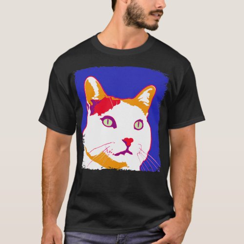 Turkish Van Art Cat Lover Gift 1 T_Shirt