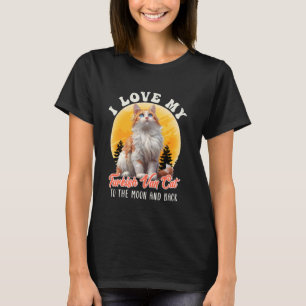 Turkish Van Mommy I LOVE MY TURKISH VAN CAT Vintag T-Shirt