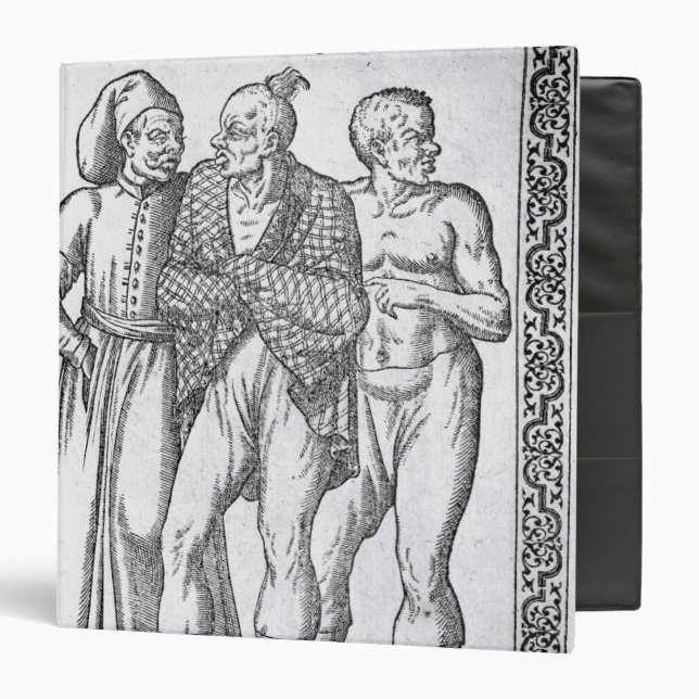 Turkish Wrestlers Binder (Front/Inside)