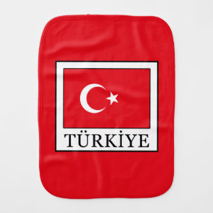 Türkiye Baby Burp Cloth