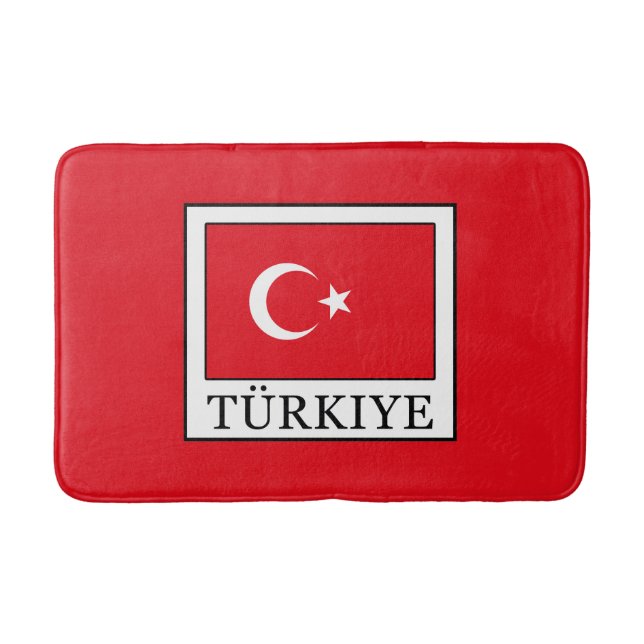 Türkiye Bath Mat (Front)