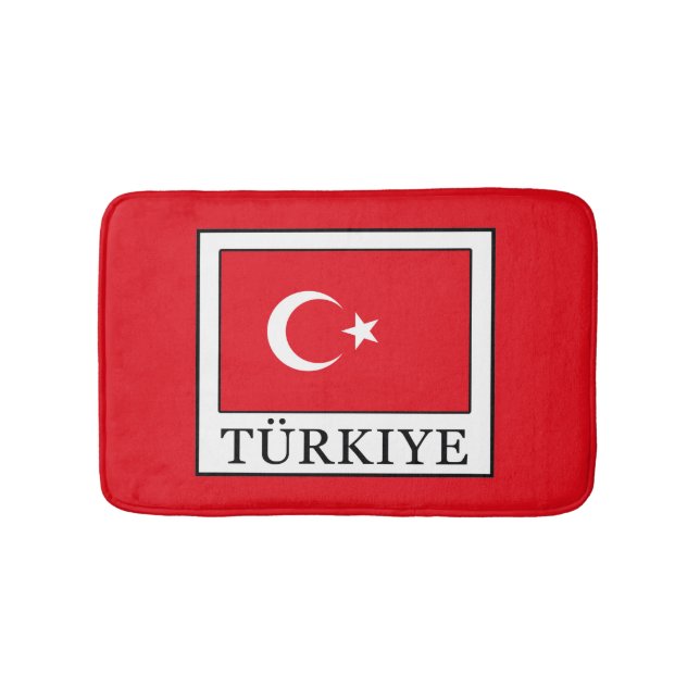 Türkiye Bathroom Mat (Front)
