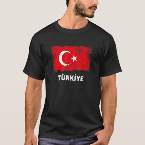 Trkiye Flag Turkey Flag 1 T_Shirt