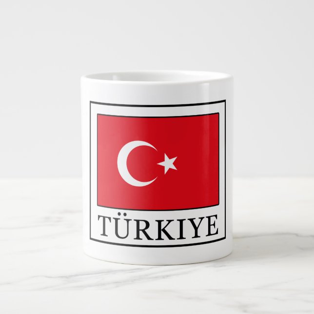 Türkiye Giant Coffee Mug (Front)