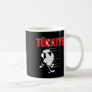 Turkiye Ice Hockey Lovers Jersey - Turkish Hockey  Coffee Mug