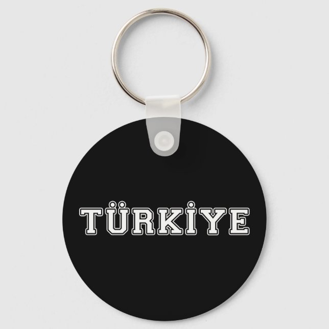 Türkiye Keychain (Front)