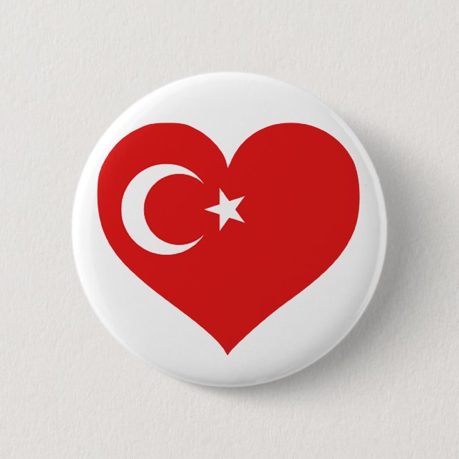 Turkiye Love Button (Front)