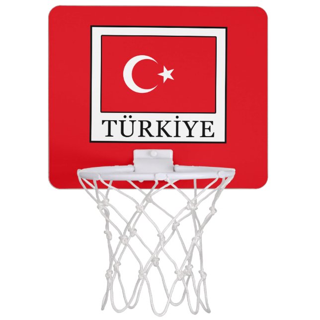 Türkiye Mini Basketball Hoop (Front)