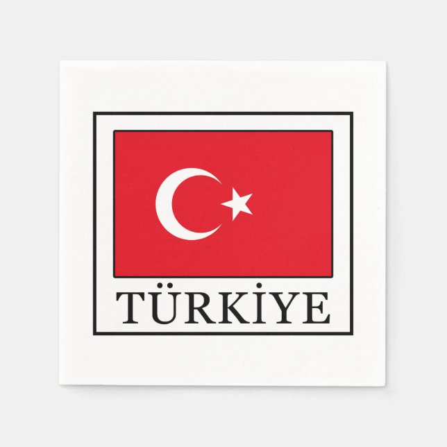 Türkiye Napkins (Front)