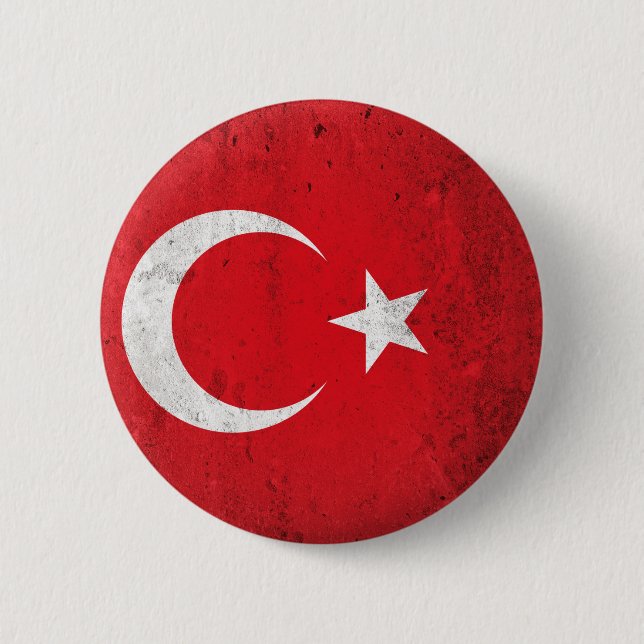 Turkiye Pinback Button (Front)