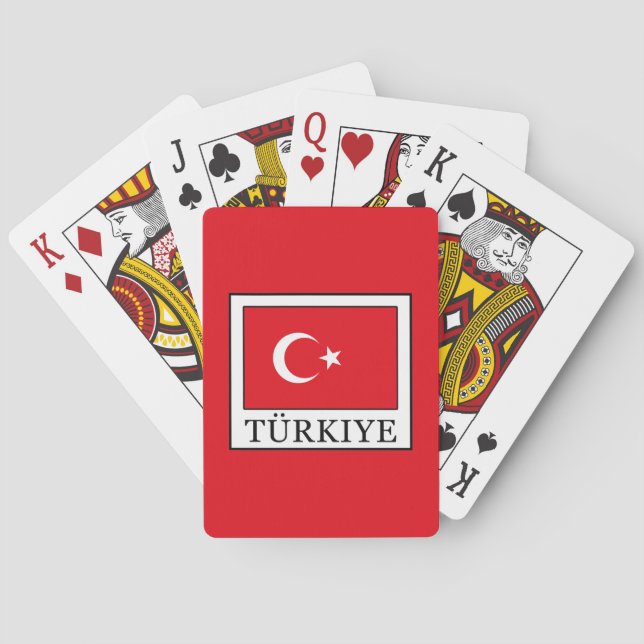 Türkiye Poker Cards (Back)