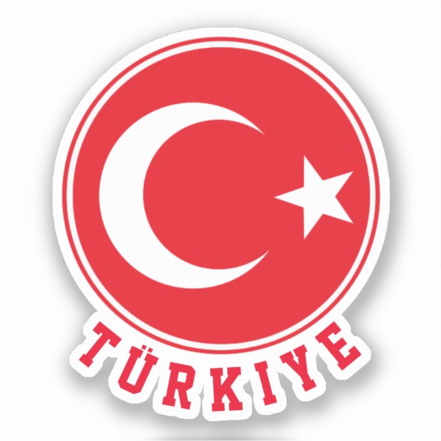 Türkiye Sticker (Front)