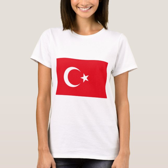 Türkiye - Turkey Flag T-Shirt (Front)