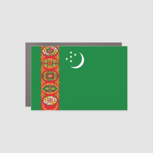 Turkmenistan Car Magnet