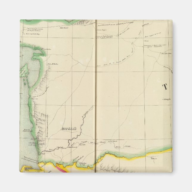 Turkmenistan Iran 53 Magnet (Front)