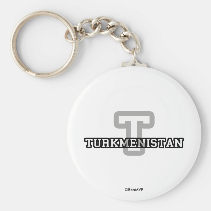 Turkmenistan Key Chain